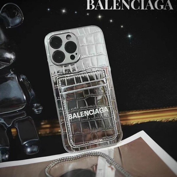 Balenciaga バレンシアガアイフォン16 Pro max 15 14proブランドケースアイフォン 15 14プロ マックス/14プロ/14カバー 落下防止アイフォン15/14proケースブランド 手触り良い アップル 15+ 14proブランドスマホカバー薄型オシャレ