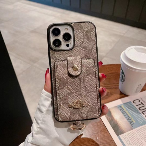 Coach コーチハイブランドiphone 14 Pro Max 15 Plusケースカバーアイフォン 15 14プロ マックス/14プロ/14カバー 落下防止耐衝撃のiPhone 15 14 ultra plusスマホケースアップル 15+ 14proブランドスマホカバー薄型オシャレ