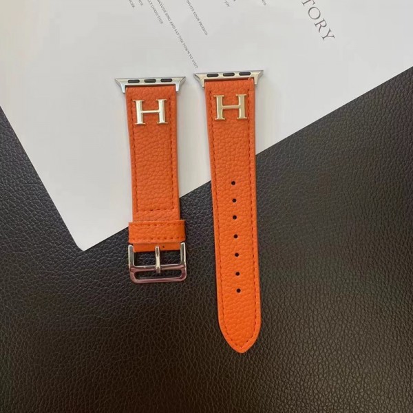 Hermes エルメス芸能人愛用 アップルウォッチUltra2，Apple Watch 9 10ベルト 腕時計 ストラップapple watch se2ストラップ ファッションアップルウォッチ7バンド 調節可能Apple Watch 8 7ベルト シリコン