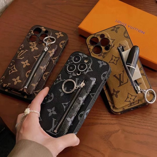 Gucci グッチ LV ルイヴィトンiPhone 14 pro maxケース ブランド レザー カード 財布 バッグ アイフォン 14プロ マックス/14プロ/14/13/12/11カバー 落下防止ブランド 手触り良い 男女兼用カバー