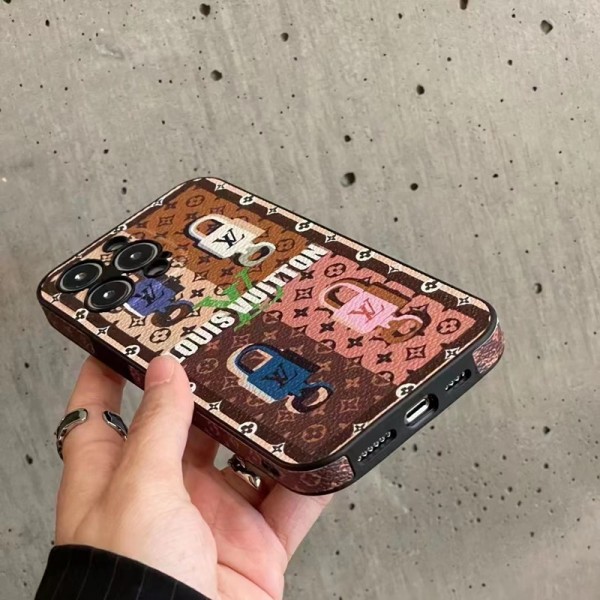 Lv ルイヴィトン耐衝撃のiPhone 15 14 plusスマホケースブランドiPhone 15 14 プロマックススマホカバー激安アイフォン15/14proケースブランド 手触り良い 男女兼用iPhone 15 14 pro maxケースカバー