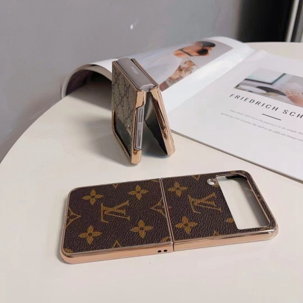 Gucci グッチ Lv ルイヴィトン ブランド Samsung Z Fold 5 4 6 flip 6 3 4スマホカバー 流行りGalaxy Z Flip5 4 6スマホケース 携帯カバー Galaxy z fold 6 5 4ブランドスマホケース Galaxy Z Flip5/4ケース 高級感 シンプル 逸品