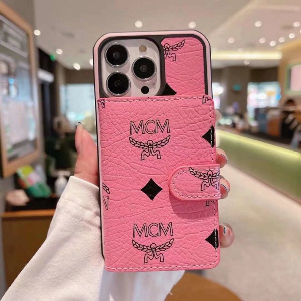 Mcm エムシーエム アイフォン16 pro max 15 plus 14pro ブランドケース耐衝撃のiPhone 15 pro max 14  13 12 plusスマホケースアイフォン15/14 13pro 12 ケースブランド 手触り良い 男女兼用iPhone 15 14 16 pro maxケースカバー