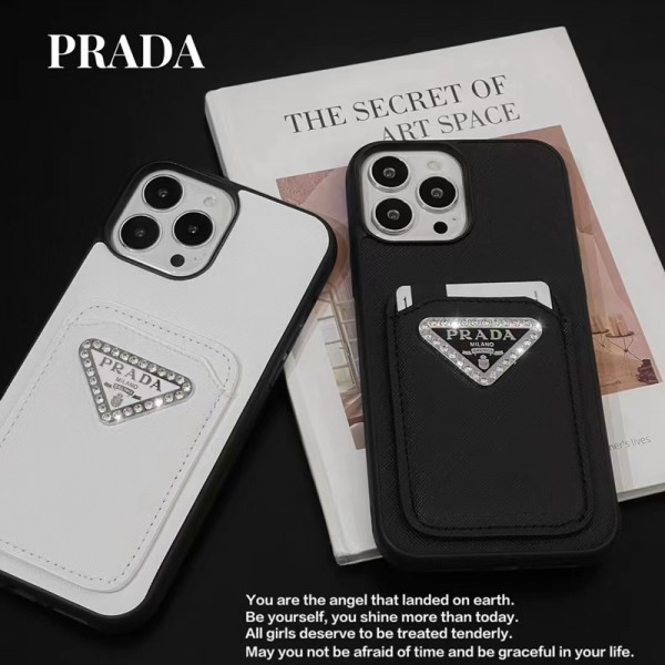 Prada プラダハイブランドiphone 14 Pro Max 15 Plusケースカバーアイフォン 15 14プロ マックス/14プロ/14カバー 落下防止アイフォン15/14proケースブランド 手触り良い 男女兼用iPhone 15 14 pro maxケースカバー