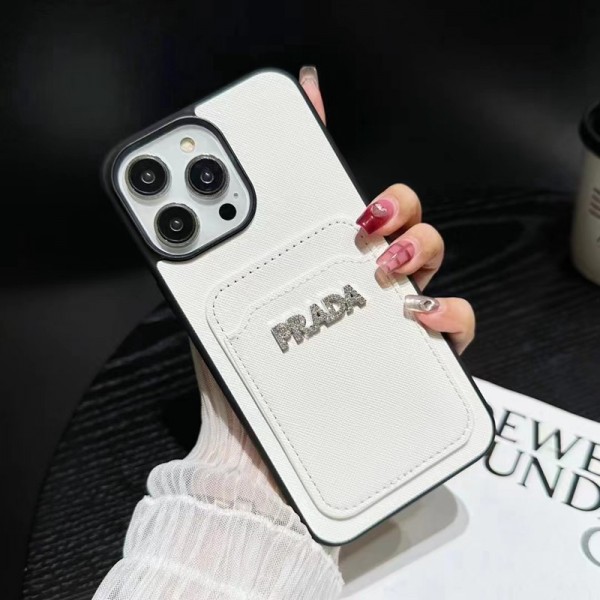 Prada プラダハイブランドiphone 14 Pro Max 15 PlusケースカバーブランドiPhone 15 14 プロマックススマホカバー激安アイフォン15/14proケースブランド 手触り良い 男女兼用iPhone 15 14 pro maxケースカバー