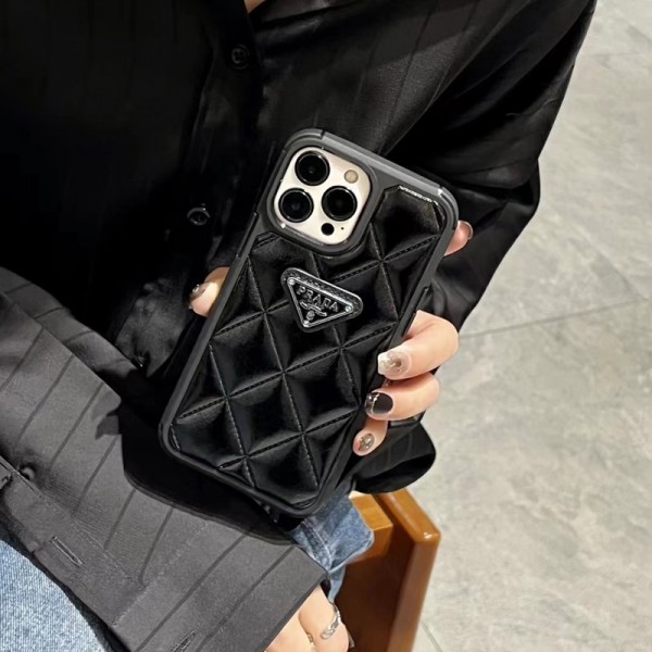 Prada プラダアイフォン15 plus 14proブランドケースハイブランドiphone 14 Pro Max 15 Plusケースカバーアイフォン 15 14プロ マックス/14プロ/14カバー 落下防止ブランドiPhone 15 14 プロマックススマホカバー激安