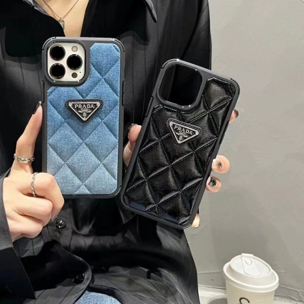 Prada プラダアイフォン15 plus 14proブランドケースハイブランドiphone 14 Pro Max 15 Plusケースカバーアイフォン 15 14プロ マックス/14プロ/14カバー 落下防止ブランドiPhone 15 14 プロマックススマホカバー激安