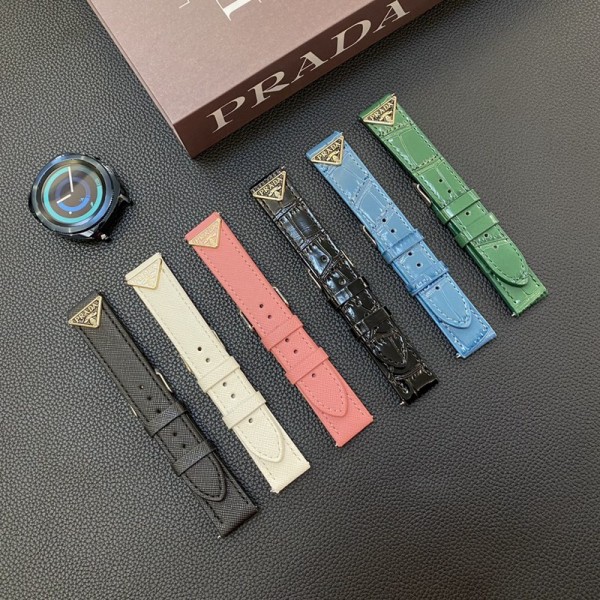 Prada プラダ モノグラム アップルウォッチSE2/Ultra2バンド レザー製芸能人愛用 Galaxy Watch6 Classic/5 Pro/4/3ベルト Apple Watch 9ベルト 腕時計 ストラップApple Watch Se2ストラップ ファッションアップルウォッチ7バンド 調節可能