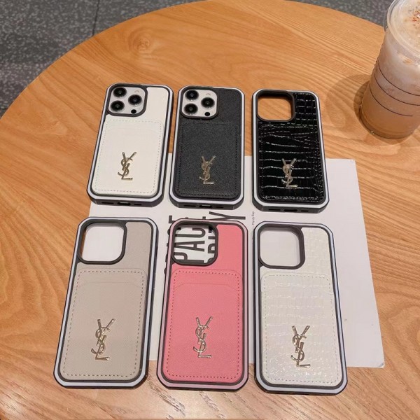 Ysl イヴサンローランハイブランドiphone16 14 Pro Max 15 Plusケースカバーアイフォン 16プロ マックス/15プロ/16カバー 落下防止ブランドiPhone  16プロマックス15 14スマホカバー激安男女兼用iPhone 15 14 16 pro maxケースカバー