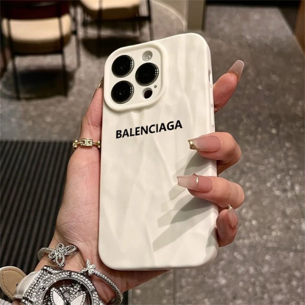 Balenciaga バレンシアガハイブランドiphone16 14 Pro Max 15 Plusケースカバーアイフォン 15 14 16プロ マックス/15プロ/16カバー 落下防止耐衝撃のiPhone 15 pro max 14  13 12 plusスマホケースアイフォン15/14 13pro 12 miniケースブランド 手触り良い 