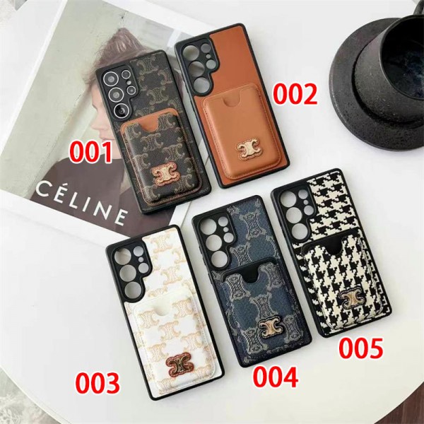 CELINE セリーヌギャラクシー s25 S23 S24 Ultra Plus ケースセレブ愛用Galaxy s25+ S23 S24 samsung s24 ultraケースサムスン s25/S23/S24+/S24ULTRAカバーケース耐衝撃高級感っぽいブランドスマホケースgalaxy s24