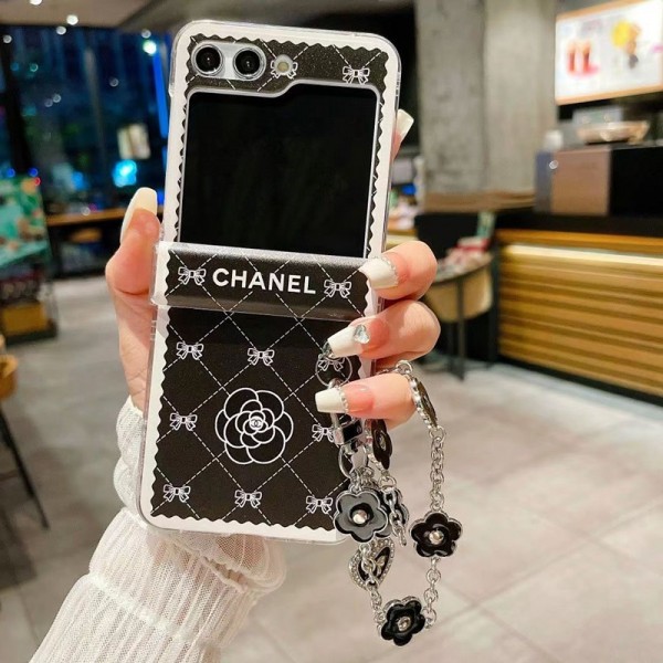 Chanel シャネルブランド Samsung Z Flip6 5 4 flip 3 4スマホカバー 流行りかわいいGalaxy Z flip Fold 5 4ケース 耐衝撃レザーギャラクシー Z Fold5/Fold4ケース ビジネス 高品質 メンズ Galaxy z fold5 4ブランドスマホケース 