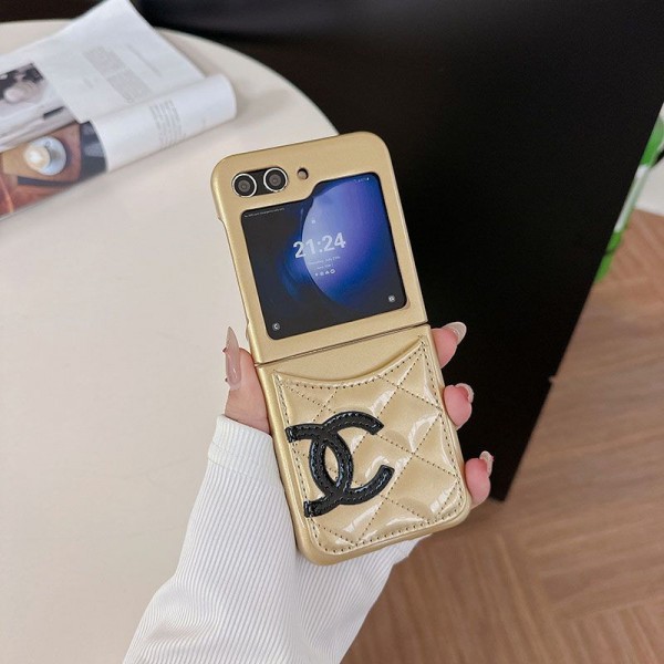 Chanel シャネルGalaxy Z Flip5 4 6 3スマホケース 携帯カバーギャラクシー Zケース ビジネス 高品質 メンズSamsungスマホケース気質オシャレGalaxy Z Flip5/4ケース 高級感 シンプル 逸品 8色