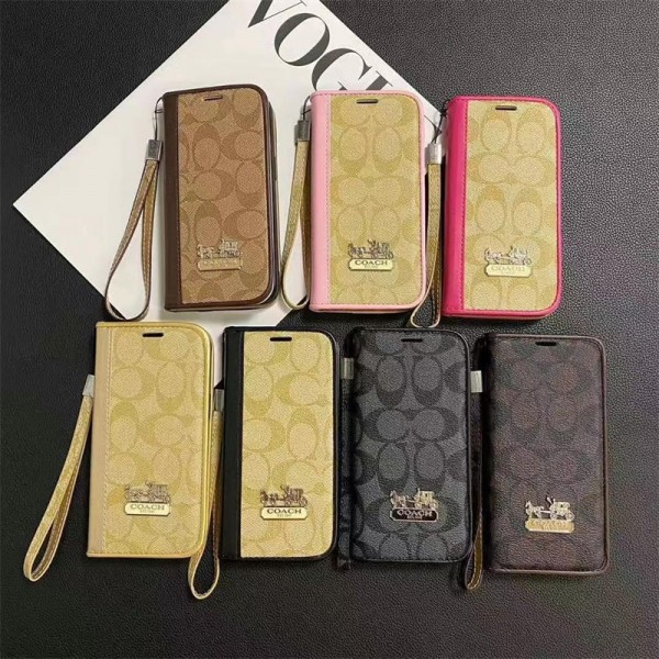 Coach コーチギャラクシー S23 S24 Ultra Plus ケース男女兼用 samsung s24/s23ultra iphone 14 15 plus 16ブランドコピーケースセレブ愛用Galaxy S23 S24 samsung s24 ultraケース高級感っぽいブランドスマホケースgalaxy s24