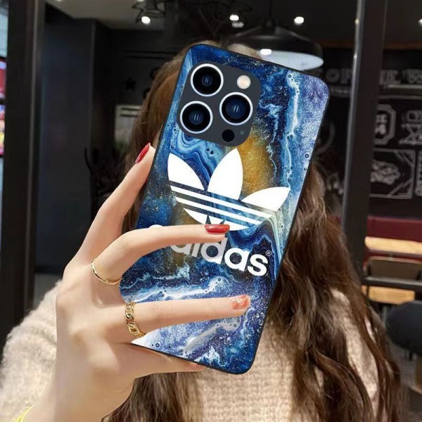 Adidas アディダスアイフォン15 ultra 14proブランドケースハイブランドiphone 14 Pro Max 15 Plusケースカバーアイフォン 15 14プロ マックス/14プロ/14カバー 落下防止アップル 15+ 14proブランドスマホカバー薄型オシャレ