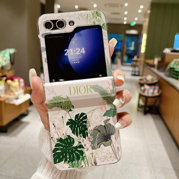 Dior ディオールかわいいGalaxy Z flip 5 4ケース 耐衝撃レザーギャラクシー Zケース ビジネス 高品質 メンズSamsung Zスマホケース気質オシャレGalaxy Z Flip5/4ケース 高級感 シンプル 逸品