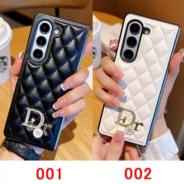 Dior ディオール ブランド Samsung Z Fold 6 5 4 スマホカバー 流行り ギャラクシー Z Fold5/Fold4 6ケース ビジネス 高品質 メンズ Galaxy z fold5 4 6ブランドスマホケース  高級感 シンプル 逸品