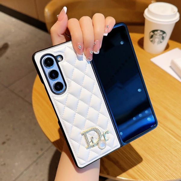 Dior ディオール ブランド Samsung Z Fold 6 5 4 スマホカバー 流行り ギャラクシー Z Fold5/Fold4 6ケース ビジネス 高品質 メンズ Galaxy z fold5 4 6ブランドスマホケース  高級感 シンプル 逸品