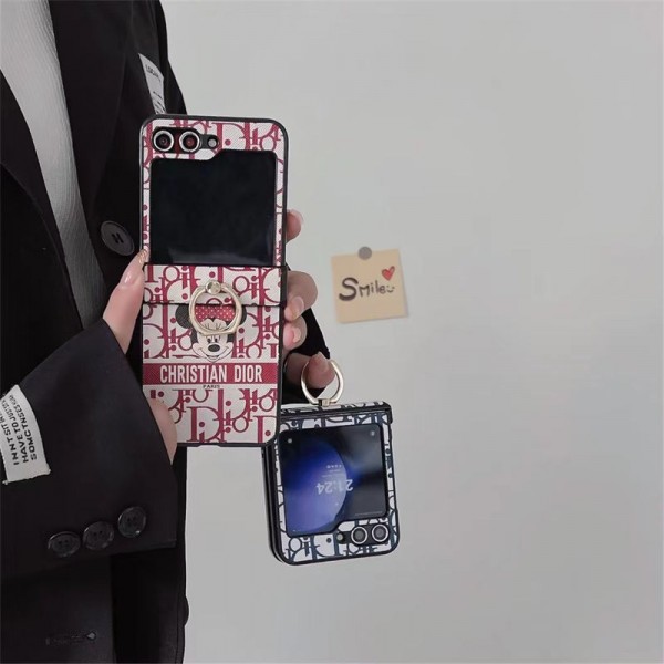 Dior ディオールギャラクシー Z Flip5/Flip4 6ケース ビジネス 高品質 メンズSamsung Z Flip 6スマホケース気質オシャレ Galaxy z flip5 4 6ブランドスマホケース Galaxy Z Flip5/4ケース 高級感 シンプル 逸品