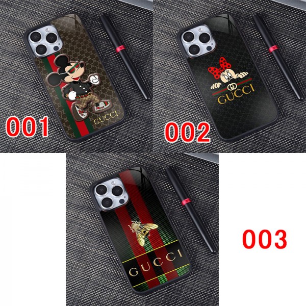 Gucci 耐衝撃のiPhone 16 15 pro max ケース グッチ アイフル 14 13 12 plusスマホケース ディズニー iPhone 15 14 16プロマックススマホカバー激安 かわいい アイフォン15/14 13pro 12+ケースブランド 手触り良い 男女兼用iPhone 15 14 16 pro maxケースカバー