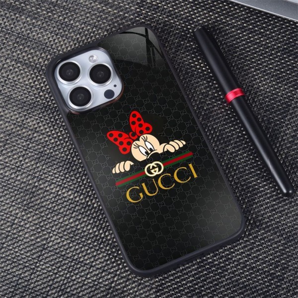 Gucci 耐衝撃のiPhone 16 15 pro max ケース グッチ アイフル 14 13 12 plusスマホケース ディズニー iPhone 15 14 16プロマックススマホカバー激安 かわいい アイフォン15/14 13pro 12+ケースブランド 手触り良い 男女兼用iPhone 15 14 16 pro maxケースカバー