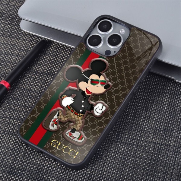 Gucci 耐衝撃のiPhone 16 15 pro max ケース グッチ アイフル 14 13 12 plusスマホケース ディズニー iPhone 15 14 16プロマックススマホカバー激安 かわいい アイフォン15/14 13pro 12+ケースブランド 手触り良い 男女兼用iPhone 15 14 16 pro maxケースカバー