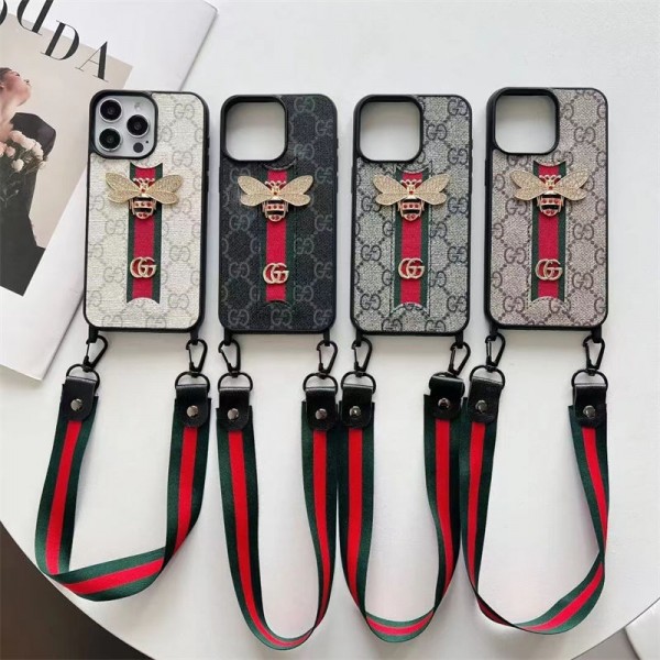 Gucci グッチ アイフォン15 plus 14pro 16 pro maxブランドケース アイフォン15/14 13pro 12 miniケースブランド 手触り良い 男女兼用iPhone 15 14 16 pro maxケースカバーアップル 15+ 14pro 16ブランドスマホカバー薄型オシャレ