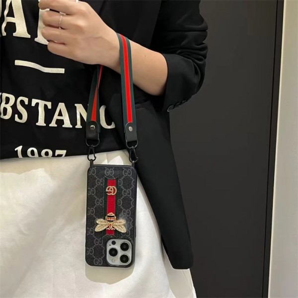 Gucci グッチ アイフォン15 plus 14pro 16 pro maxブランドケース アイフォン15/14 13pro 12 miniケースブランド 手触り良い 男女兼用iPhone 15 14 16 pro maxケースカバーアップル 15+ 14pro 16ブランドスマホカバー薄型オシャレ