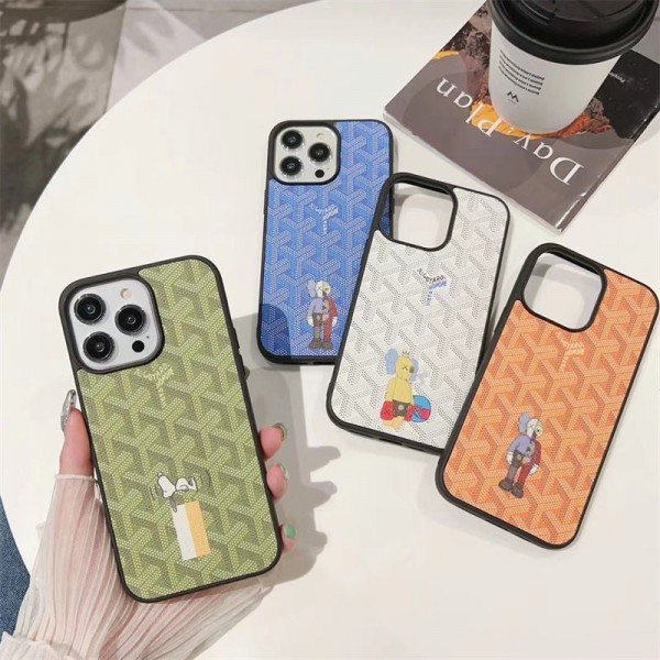 Goyard ゴヤール ハイブランドiphone16 14 Pro Max 15 Plusケースカバーアイフォン15/14 13pro 12ケースブランド 手触り良い 男女兼用iPhone 15 14 16 pro maxケースカバーアップル 15+ 14pro 16ブランドスマホカバー薄型オシャレ