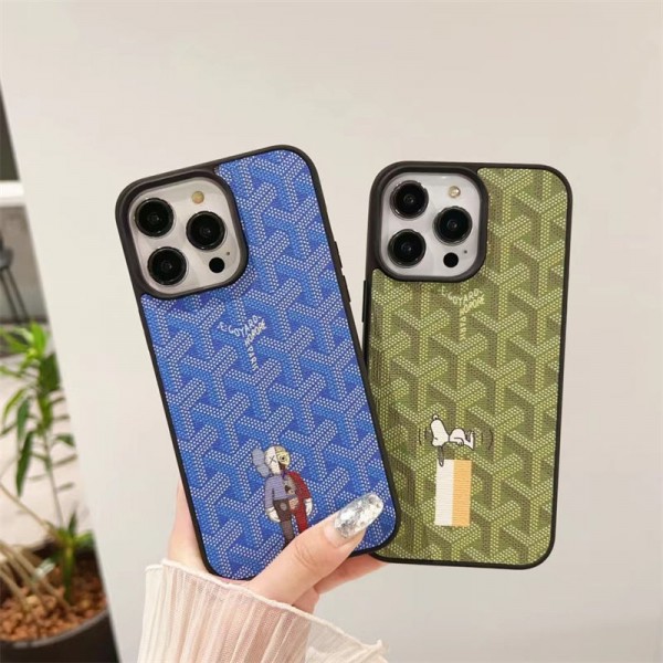 Goyard ゴヤール ハイブランドiphone16 14 Pro Max 15 Plusケースカバーアイフォン15/14 13pro 12ケースブランド 手触り良い 男女兼用iPhone 15 14 16 pro maxケースカバーアップル 15+ 14pro 16ブランドスマホカバー薄型オシャレ