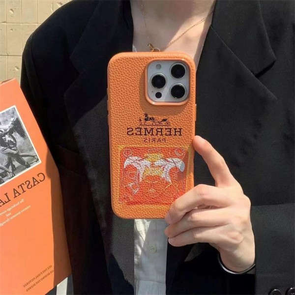 Hermes エルメスアイフォン 16プロ マックス/15プロ/16カバー 落下防止ブランドiPhone  16プロマックス15 14スマホカバー激安アイフォン15/14 13pro 12 ケースブランド 手触り良い アップル 15+ 14pro 16ブランドスマホカバー薄型オシャレ