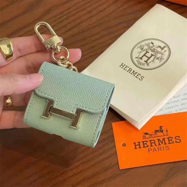 Hermes エルメスブランド Airpods 4/3/Pro2ケース 保護軽量 エアーポッズ 4/プロ2/3カバー 紛失防止airpods 4 pro2ケース シリコンairpods pro2/4 3ケース ストラップ付き