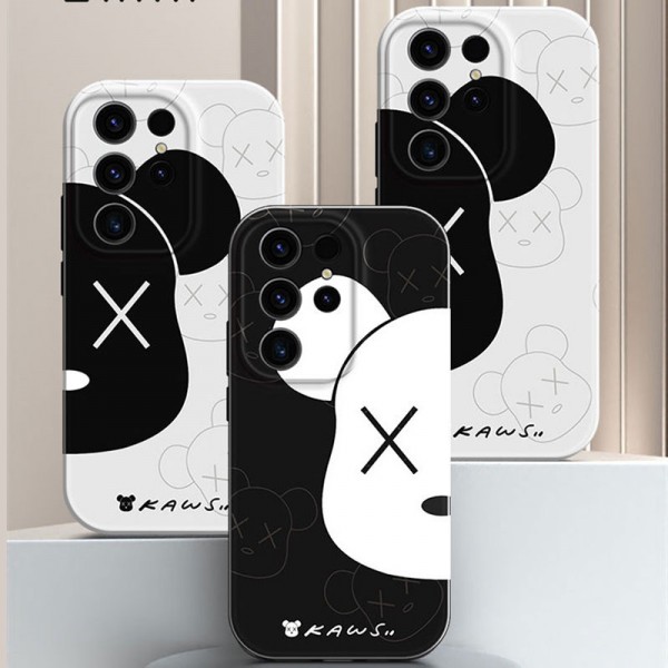 Kaws カウズ ギャラクシー S23 S24 Ultra Plus ケースセレブ愛用Galaxy S23 S24 samsung s24 ultra iphone 14 15 plus 16ケースブランドギャラクシーs23 s24 + ultraスマホカバー激安パロディブランドSamsung S23 Ultra s24 s22 Plusケース 落下保護