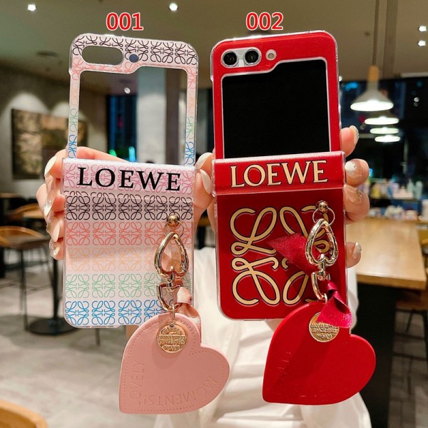 LOEWE ロエベブランド Samsung Z Fold 5 4 flip 3 4スマホカバー 流行りGalaxy Z Flip5 4スマホケース 携帯カバーブランドギャラクシー Z Flip5 4カバー 落下保護Galaxy Z Flip5/4ケース 高級感 シンプル 逸品