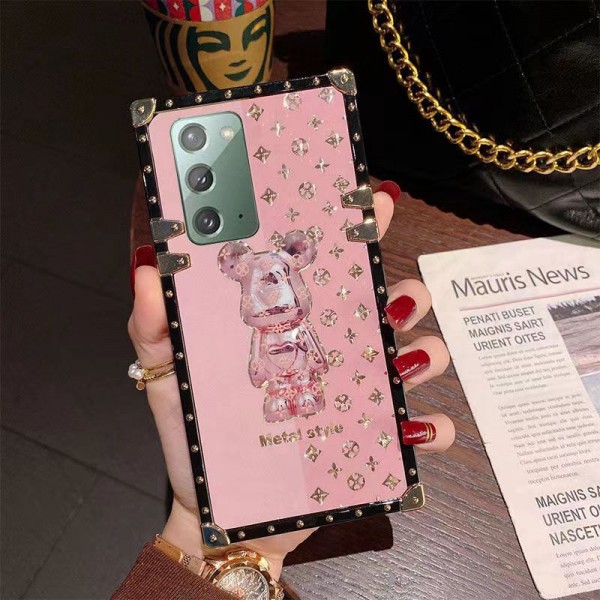 ハイブランド Gucci ギャラクシー S23+/S22ultra/s21/s20plus/a53/a73カバー グッチ iPhone14Pro max/14Pro/14plusケースヴィトン 指リンク付き 携帯便利  特別トランク型 キラキラ iphone13pro max/12pro/se3ケース 耐衝撃 美しい レディース向け