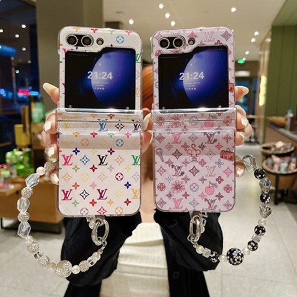 Lv ルイヴィトンブランド Samsung Z flip 6 5 4スマホカバー 流行りかわいいGalaxy Z flip 5 4ケース 耐衝撃レザーギャラクシー ケース ビジネス 高品質 メンズ Galaxy ブランドスマホケース 