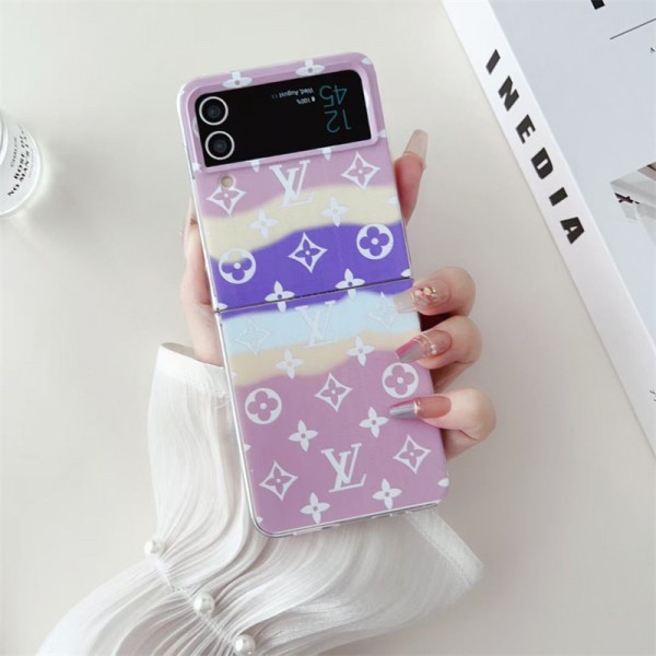 Lv ルイヴィトンブランド Samsung Z flip 6 5 4 3スマホカバー 流行りかわいいGalaxy Z flip 5 4ケース 耐衝撃レザーGalaxy Z Flip5 4 6スマホケース 携帯カバーギャラクシー Z Flip5 4 6ケース ビジネス 高品質 メンズ