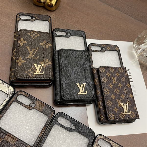 Lv ルイヴィトンGalaxy Z Flip5 4 6スマホケース ブランド Samsung Z Fold 6 5 4 flip 6 5 4スマホカバー カードポケット付き 携帯カバー LV ギャラクシー Z Fold5/Fold4 6ケース ビジネス 高品質 メンズ Galaxy z fold5 4 6ブランドスマホケース 