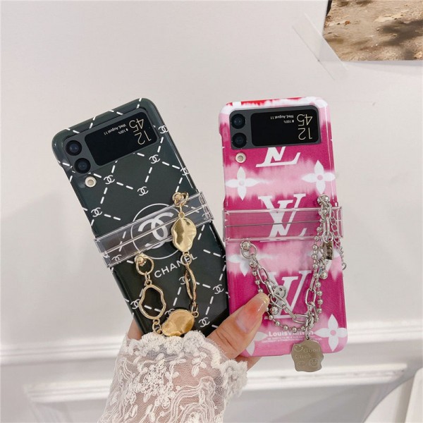 Lv ルイヴィトンブランド Samsung Z flip 6 5 4スマホカバー 流行り かわいい シャネル Galaxy Z flip 3 5 4ケース 耐衝撃レザー Galaxy w23flipブランドスマホケース ブランドギャラクシー Z Flip5 4 6カバー 落下保護