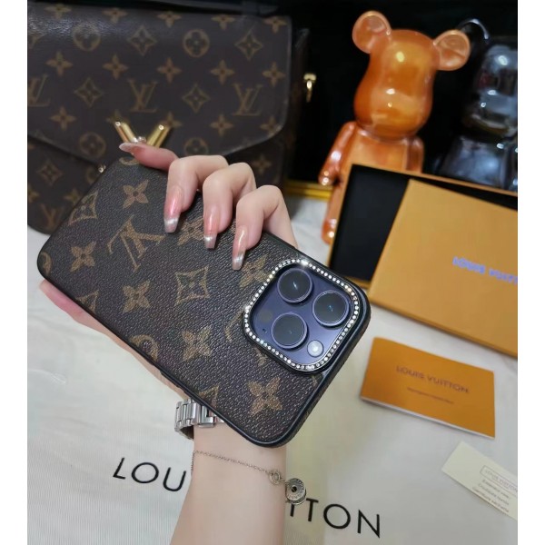 Lv ルイヴィトンアイフォン16 pro max 15 plus 14pro ブランドケースハイブランドiphone16 14 Pro Max 15 PlusケースカバーブランドiPhone  16プロマックス15 14スマホカバー激安アイフォン15/14 13pro 12 ケースブランド 手触り良い 