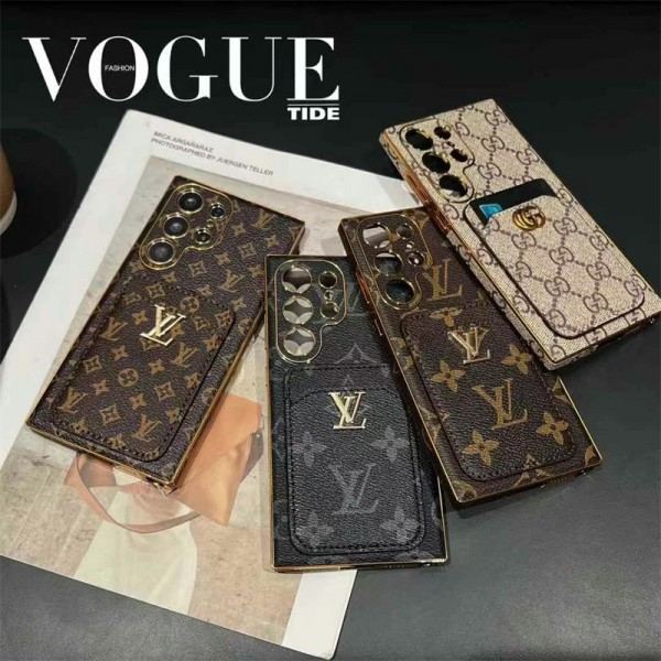 Lv ルイヴィトンギャラクシー s25 S23 S24 Ultra Plus ケースブランドギャラクシーs25 s23 s24 + ultraスマホカバー激安パロディサムスン s25/S23/S24+/S24ULTRAカバーケース耐衝撃高級感っぽいブランドスマホケースgalaxy s24