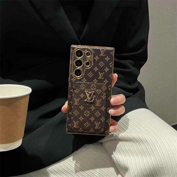 Lv ルイヴィトンギャラクシー s25 S23 S24 Ultra Plus ケースブランドギャラクシーs25 s23 s24 + ultraスマホカバー激安パロディサムスン s25/S23/S24+/S24ULTRAカバーケース耐衝撃高級感っぽいブランドスマホケースgalaxy s24