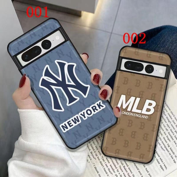 MLB NYC Google Pixel 8/7/6 proケースブランドグーグル ピクセル 7a 8プロケースメンズレディースグーグル ピクセル7a 6a 5/4aカバーブランド Google Pixel 8 pro 7 6aカバー