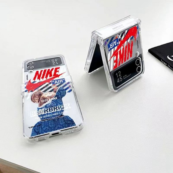 Nike ナイキGalaxy Z Flip5 4 6スマホケース 携帯カバーギャラクシー Zケース ビジネス 高品質 メンズ ブランドスマホケース Galaxy Z Flip5/4ケース 高級感 シンプル 逸品