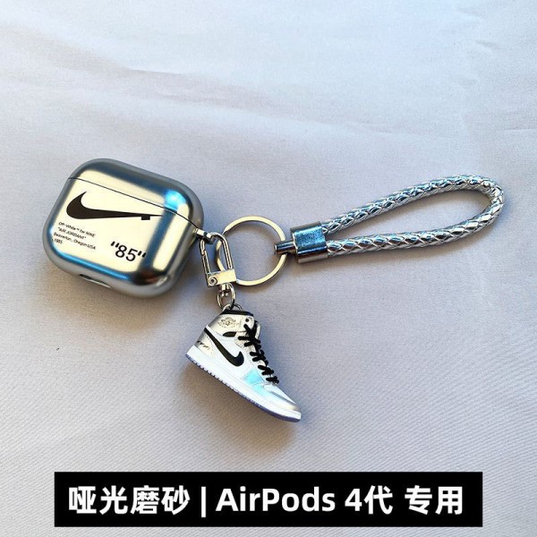 Nike ナイキ ブランド Airpods Pro2 4/3ケース 保護 第4世代 airpods pro2 MAXケース ハイブランド 落下防止airpods pro2 4ケース シリコンairpods pro2/3 3ケース ストラップ付き