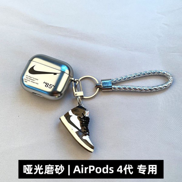 Nike ナイキ ブランド Airpods Pro2 4/3ケース 保護 第4世代 airpods pro2 MAXケース ハイブランド 落下防止airpods pro2 4ケース シリコンairpods pro2/3 3ケース ストラップ付き