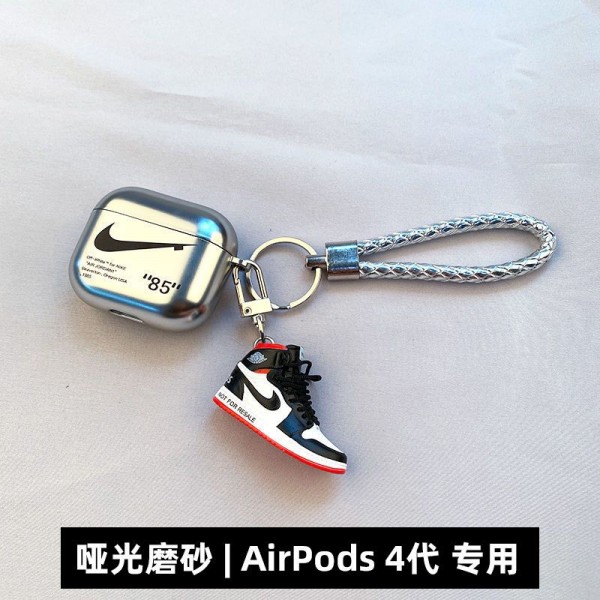 Nike ナイキ ブランド Airpods Pro2 4/3ケース 保護 第4世代 airpods pro2 MAXケース ハイブランド 落下防止airpods pro2 4ケース シリコンairpods pro2/3 3ケース ストラップ付き