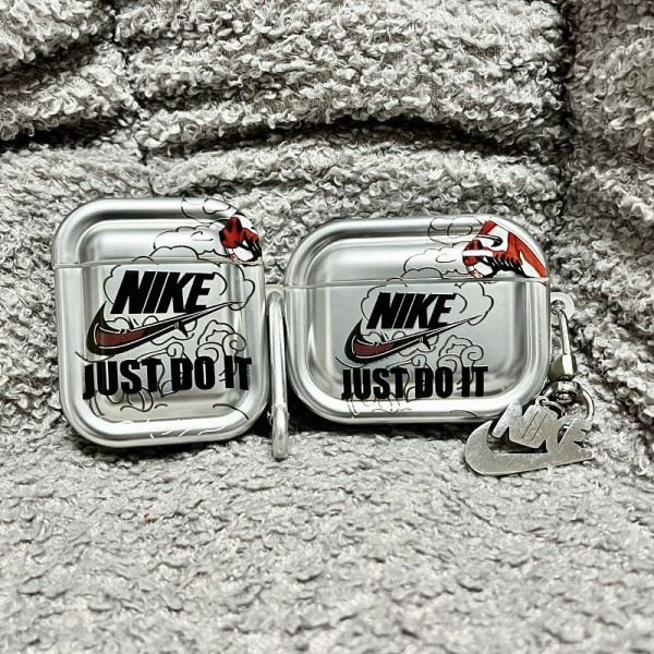 Nike ナイキ 第3世代 airpods 4/pro2 ケース ハイブランド 落下防止軽量 エアーポッズ 4/プロ2/3カバー 紛失防止ブランド Airpods Pro2/3 4メンズ レディースairpods 4 pro2ケース シリコン