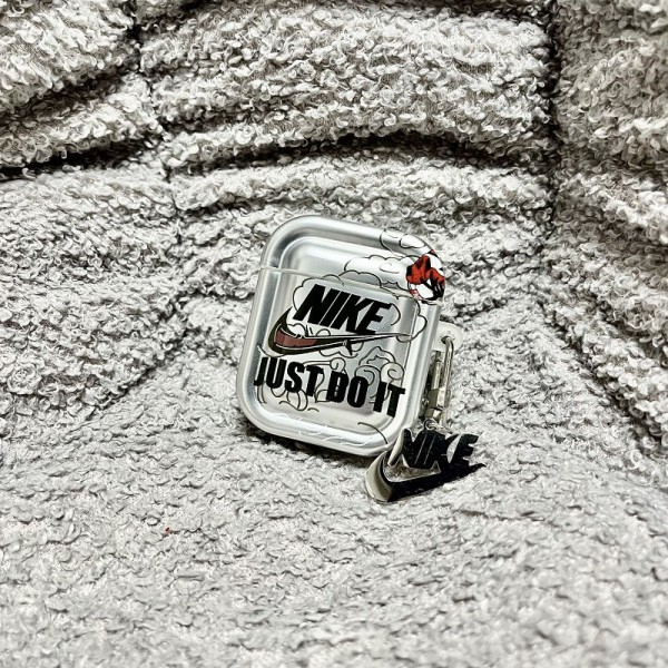 Nike ナイキ 第3世代 airpods 4/pro2 ケース ハイブランド 落下防止軽量 エアーポッズ 4/プロ2/3カバー 紛失防止ブランド Airpods Pro2/3 4メンズ レディースairpods 4 pro2ケース シリコン