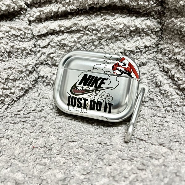 Nike ナイキ 第3世代 airpods 4/pro2 ケース ハイブランド 落下防止軽量 エアーポッズ 4/プロ2/3カバー 紛失防止ブランド Airpods Pro2/3 4メンズ レディースairpods 4 pro2ケース シリコン